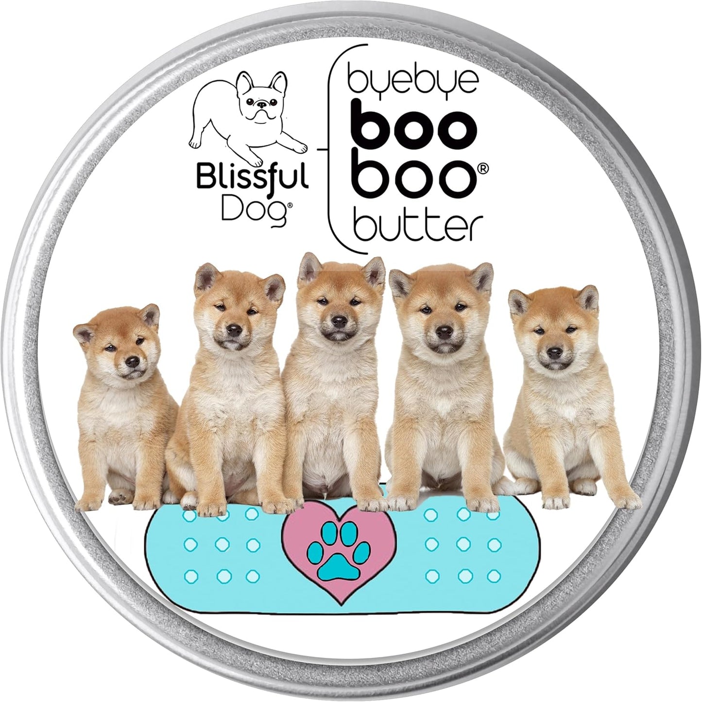 The Blissful Dog 2 oz TIN Shiba Inu Booboo Butter
