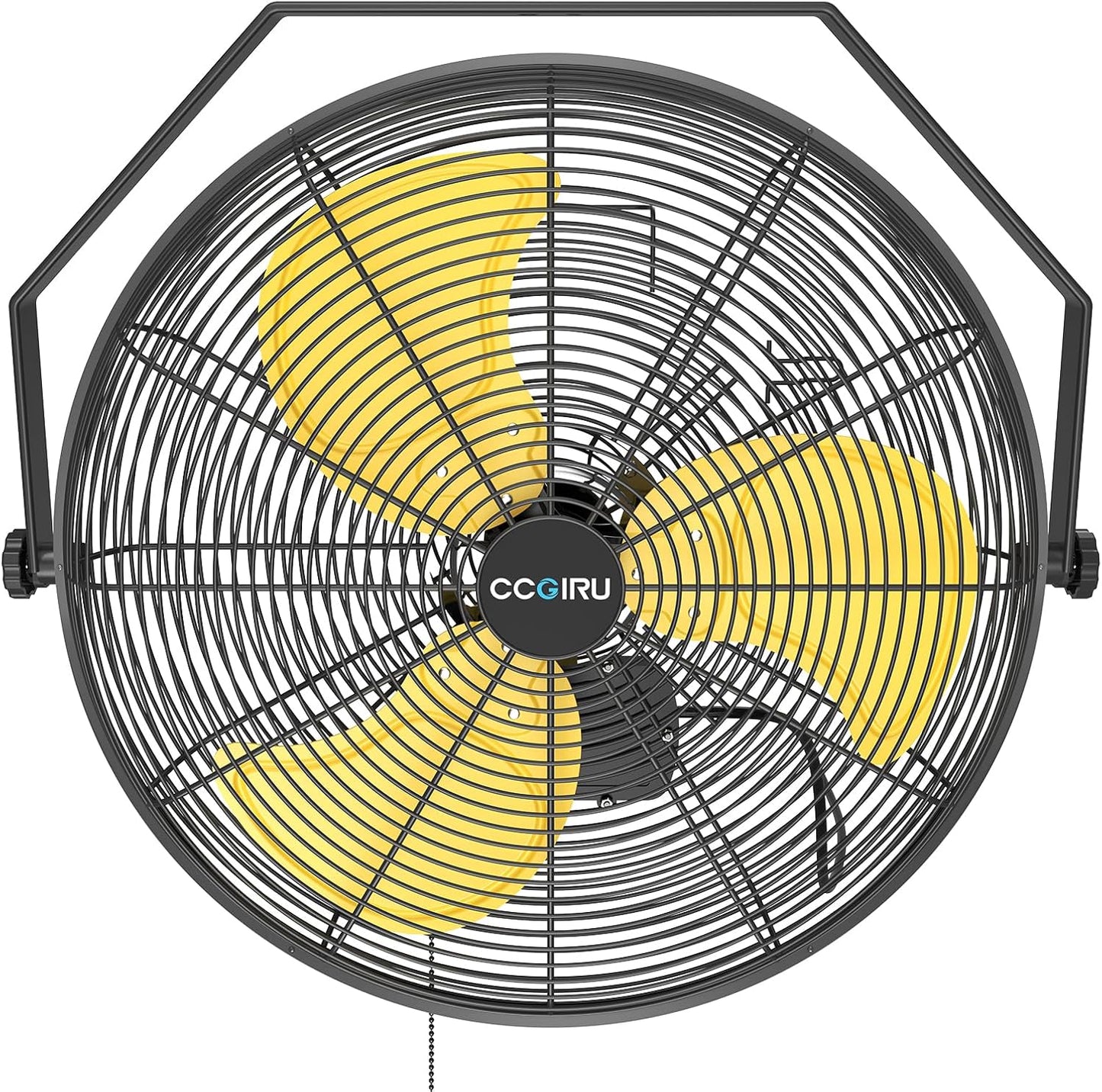 5400 CFM 20" Outdoor Wall Mount Fans, High Velocity 3-Speed Waterproof Professional Outdoor Fan, Heavy Duty Industrial Wall Fan for Patio, Commercial, Gazebo, and Garage, UL Listed