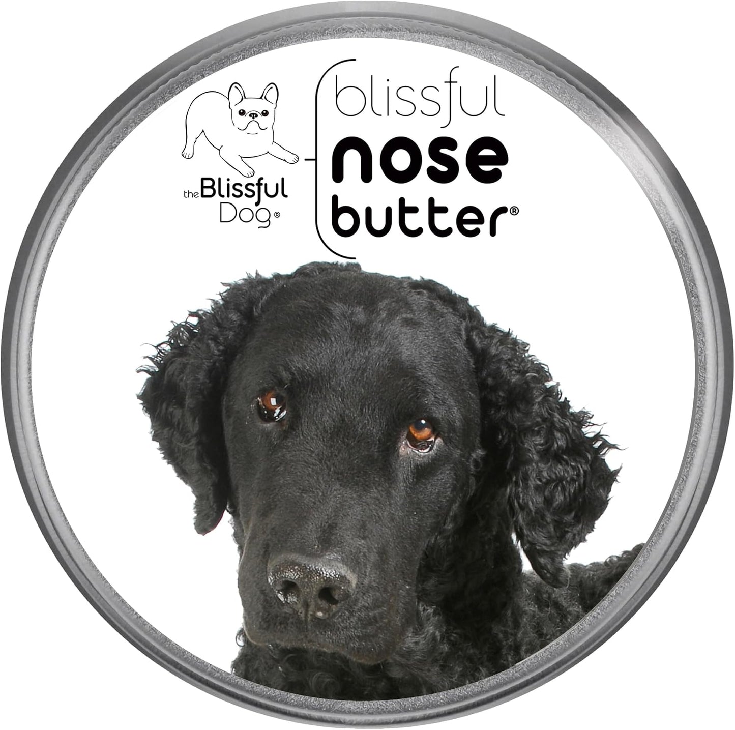 The Blissful Dog Curly-Coat Retriever Unscented Nose Butter, 4-Ounce