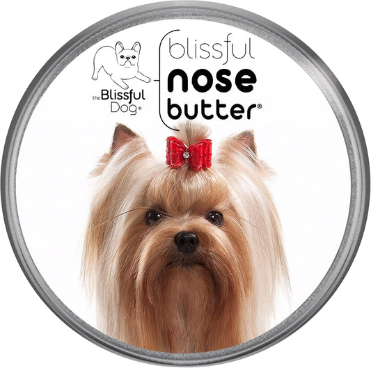 The Blissful Dog Yorkshire Terrier Unscented Nose Butter - Dog Nose Butter, 4 Ounce