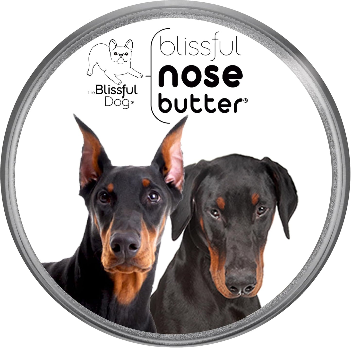 The Blissful Dog Doberman Pinscher Unscented Nose Butter, 16oz
