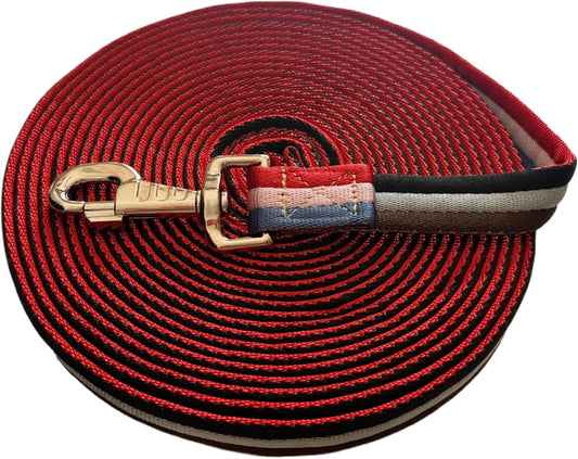 Premium Horse Training Lunge Line with Alloy Trigger Buckle for Accurate Equestrian Training of 26 Foot (8 Meters)