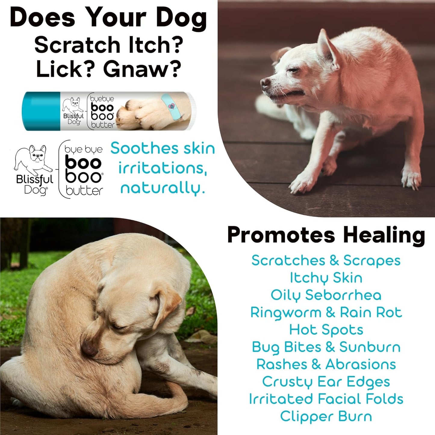 The Blissful Dog 1 oz TIN Cocker Spaniel Booboo Butter