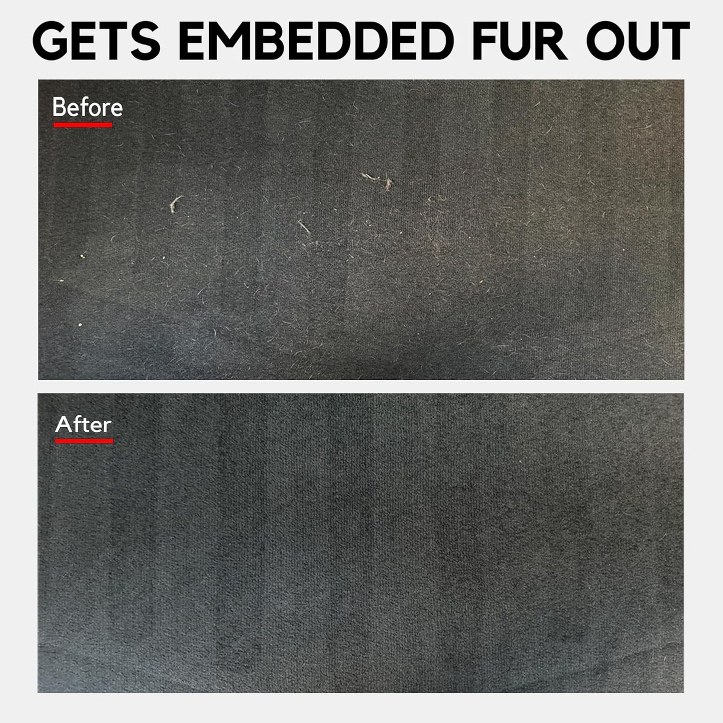 Mini Pet Hair Remover | Dog Hair Remover for Car Carpet & Car Cleaning Supplies, Cat Hair Remover for Furniture, Reusable Carpet Brush and Lint Remover, Pet Hair Removal Tool