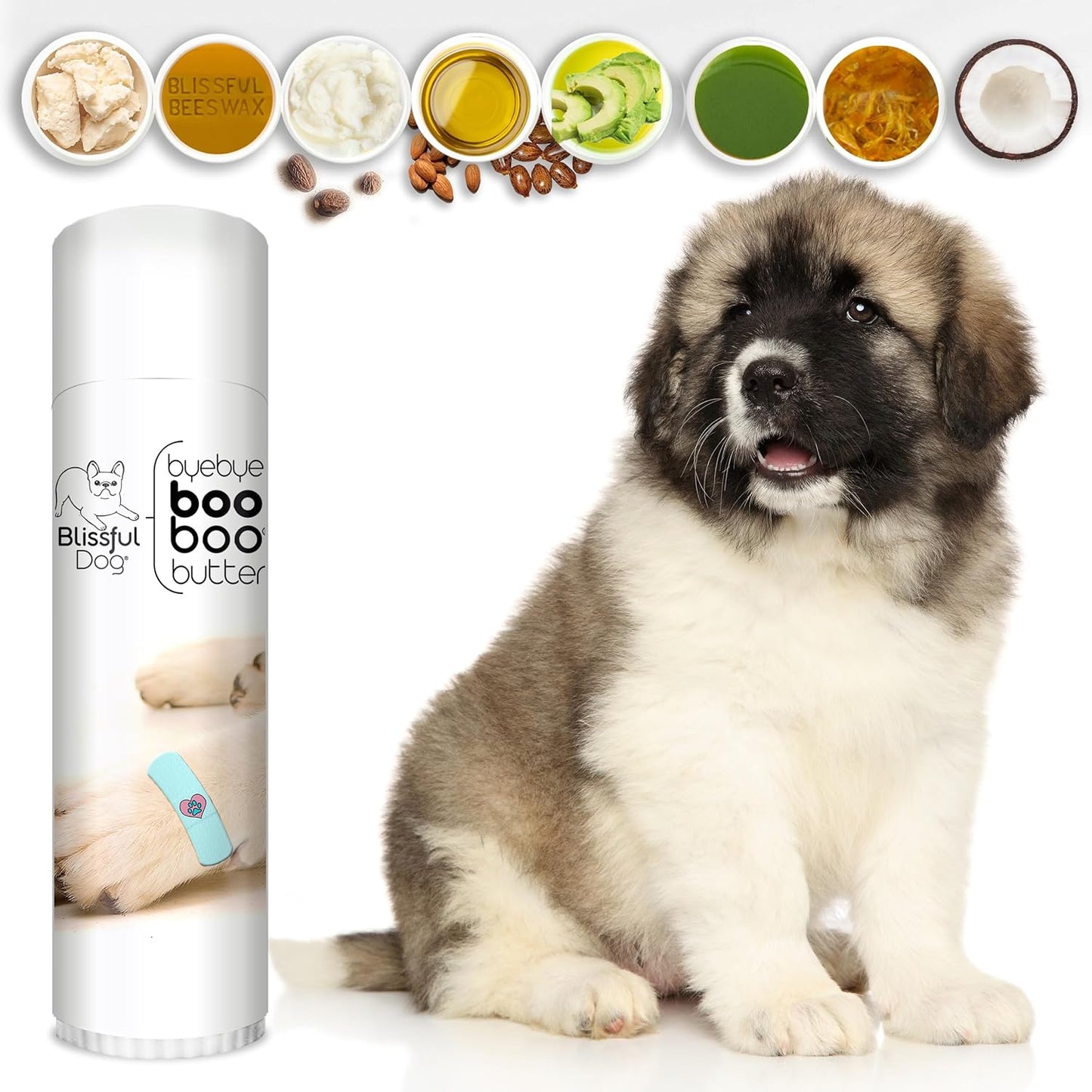 The Blissful Dog Boo Boo Butter for Your Dog's Discomforts, 0.50-Ounce
