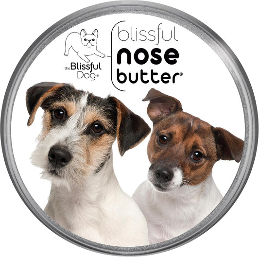 The Blissful Dog Jack Russell Terrier Unscented Nose Butter - Dog Nose Butter, 2 Ounce