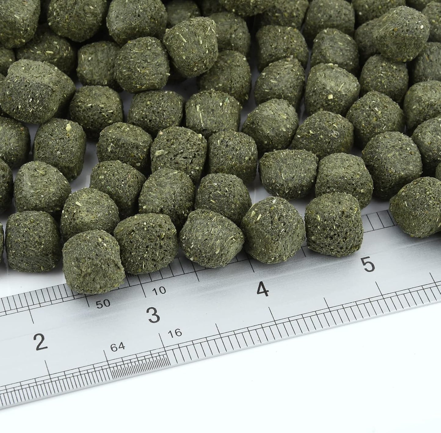 Timothy Hay Cubes 40 oz (4 * 10 oz) with Small Size - Timothy Grass Pellets for Tortoises Rabbits Guinea Pig Chinchilla