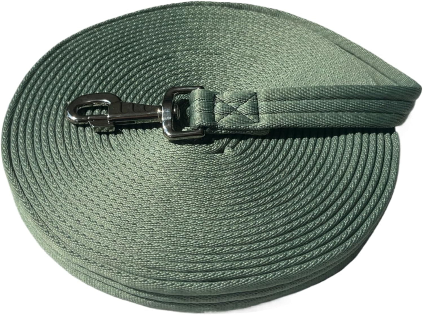 Horse Training Lunge Line with Alloy Trigger Buckle for Accurate Equestrian Training of 32.8 ft(10 Meters)