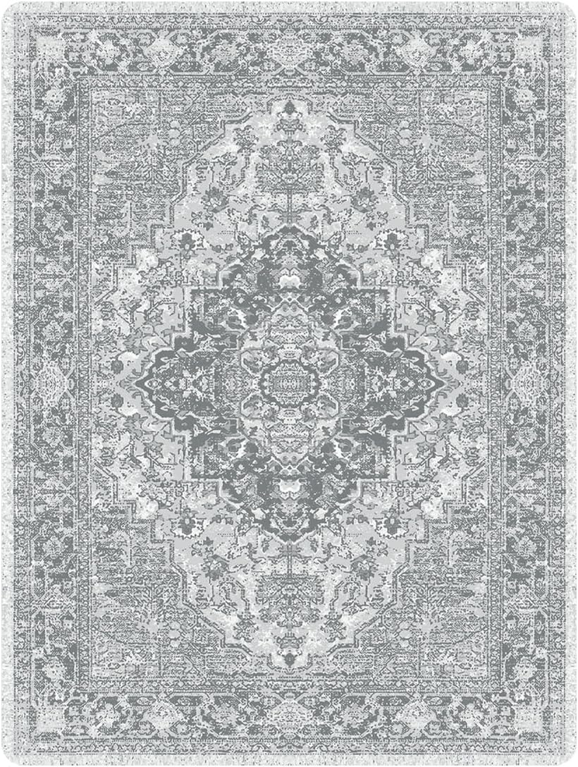 nunubaby Washable Pee Pads for Dogs, Stylish, Non-Slip and Leak-Proof Pee Pads. Reusable Potty Pads for Dogs for Crates and Floors.(Gray/Geo, 36" x72")