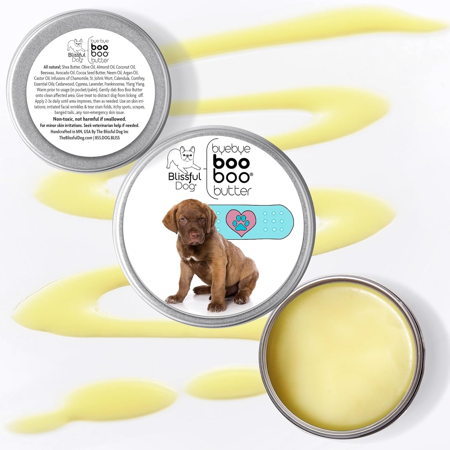 The Blissful Dog Chesapeake Bay Retriever Boo Boo Butter, 1-Ounce