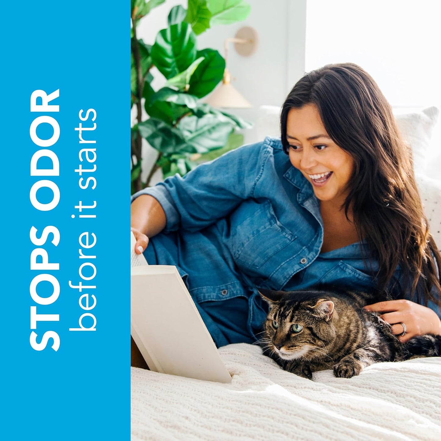 ökocat Original Wood Clumping Cat Litter, Unscented, 18.8 pounds - Natural Ingredients, Stops Odor, Clumps Solid, 99% Dust Free, Great for All Cats