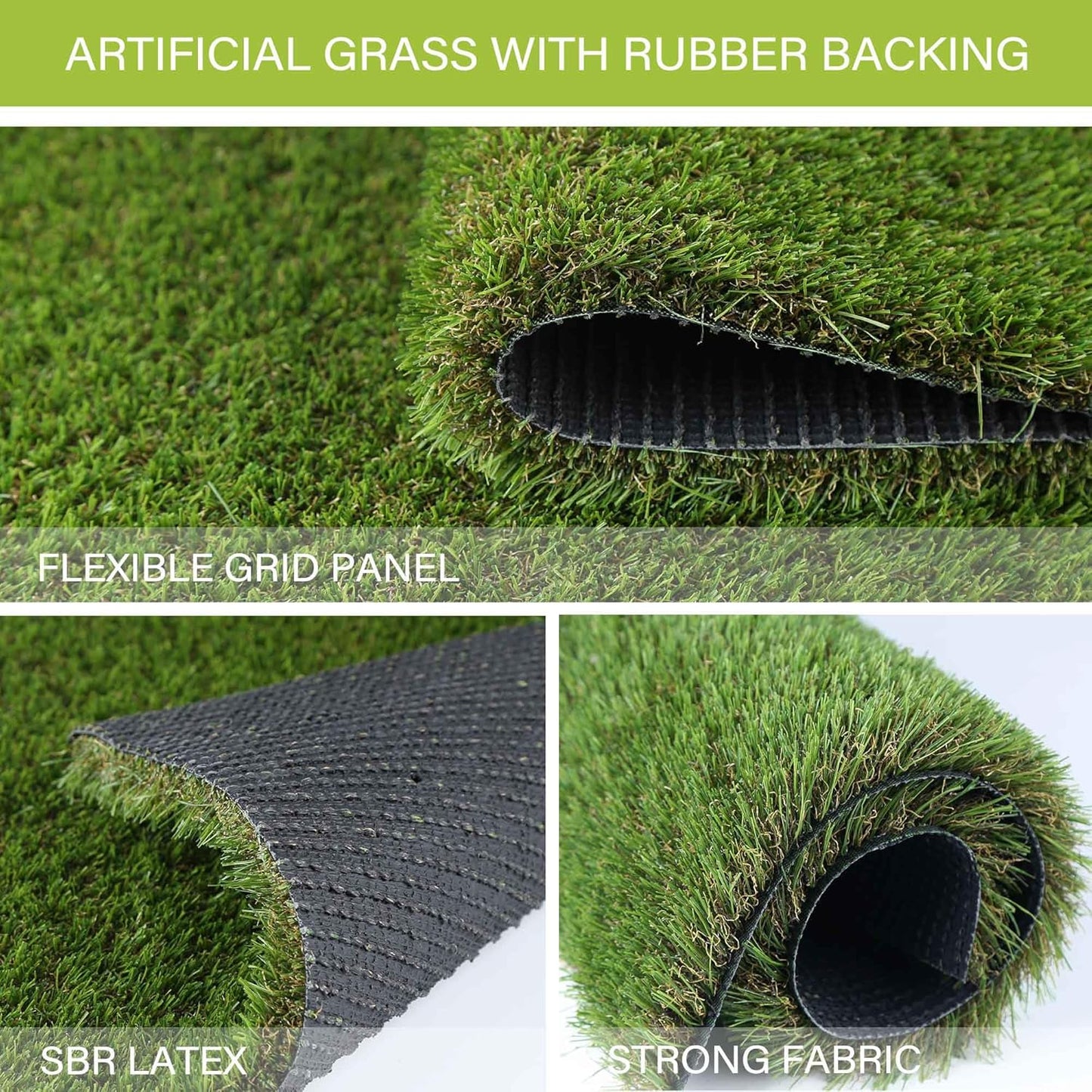 Dog Grass Pads 5 x 10 FT in Artificial Grass Pee Pads for Dogs Potty Fake Grass Rug Turf Mat for Dogs Training Indoor Outdoor Garden Lawn Artificial Grass Rug