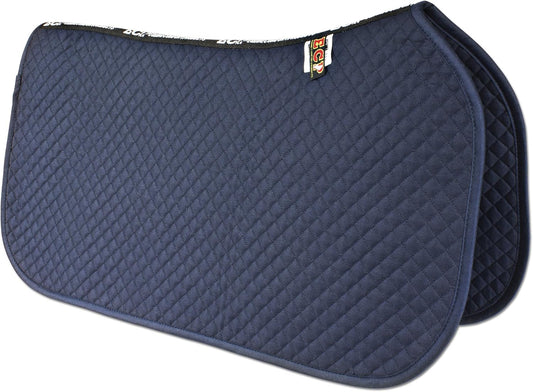 ECP Equine Comfort Products All Purpose Diamond Quilted Western Saddle Pad for Injury Prevention, Breathable, Hypoallergenic, Shock-Absorbing Cushion for Horse Comfort