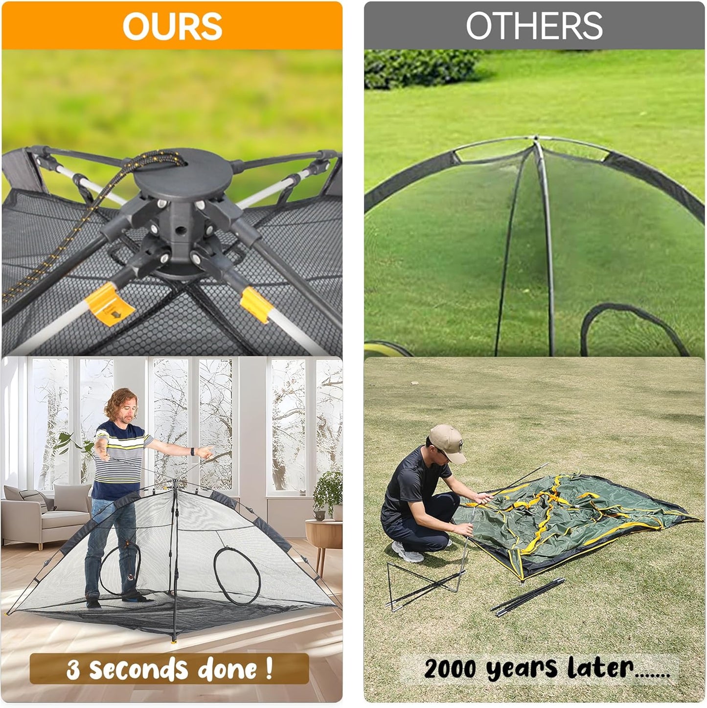 Cat Tent for Indoor and Outdoor Cat Enclosures(Outdoor, Tunnel, and Playhouse) Kitty Playpen X-Large Portable Kitten Tunnel Play Tents for Cats Rabbits and Small Animals