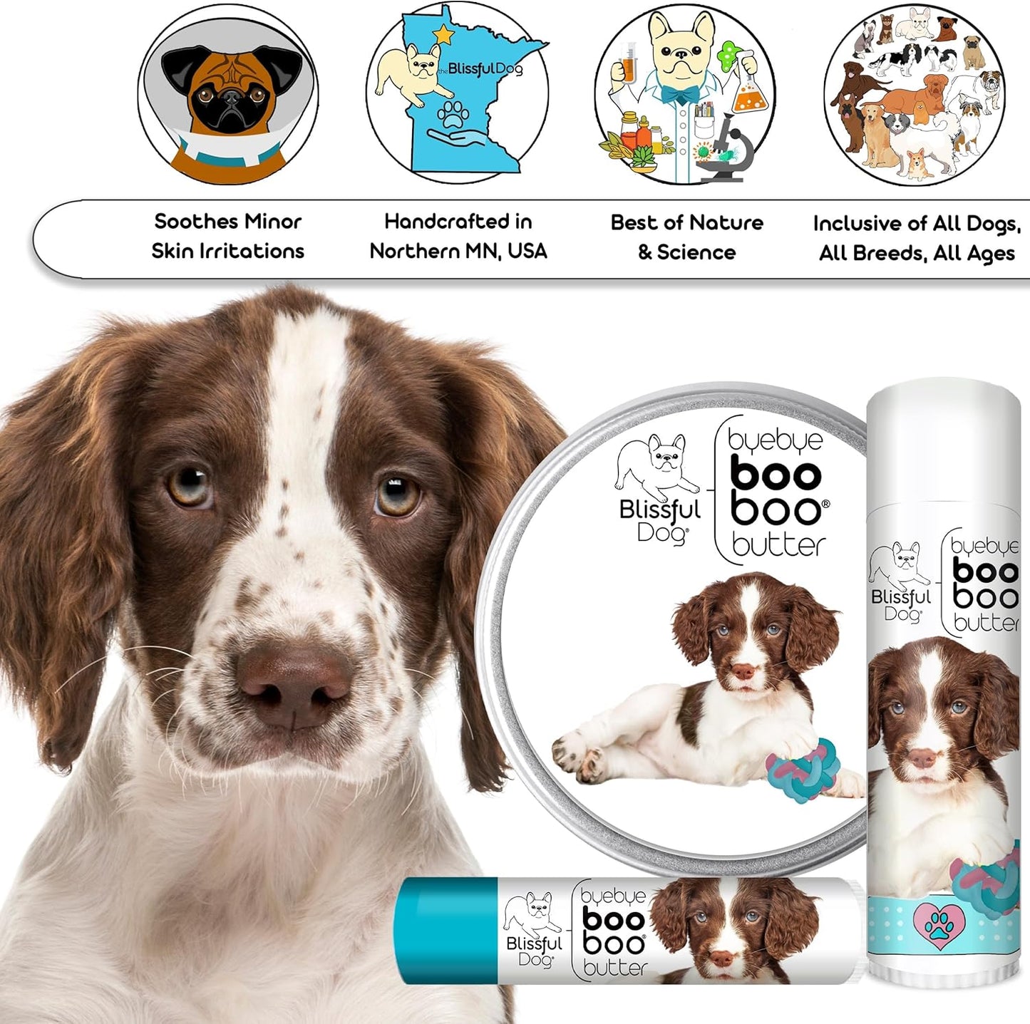 The Blissful Dog Springer Spaniel Boo Butter, 2 oz