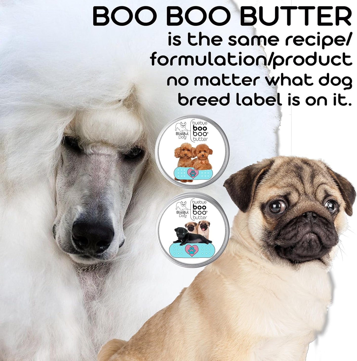 The Blissful Dog Havanese Boo Boo Butter, 8-Ounce