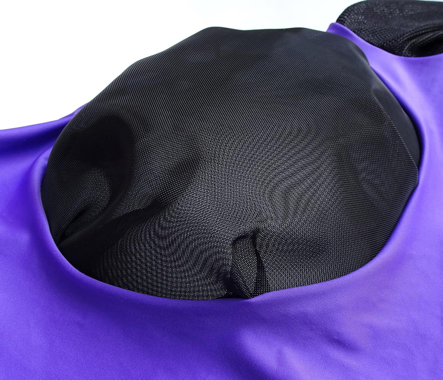 Horse Mesh Fly Mask with Ears, Soft Lycra Mesh Mask Anti-UV with Ears Violet, Full