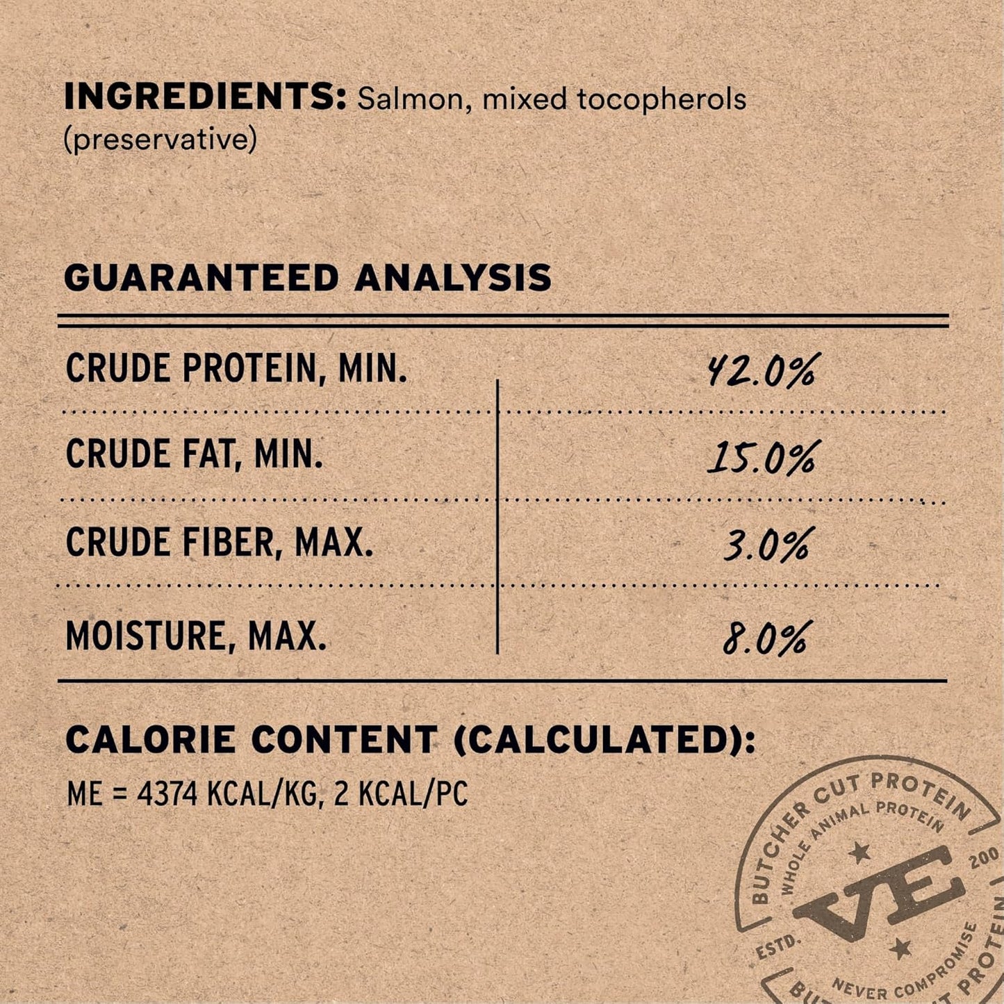Vital Essentials Salmon Bites Cat Treats, 1.1 oz | Freeze-Dried Raw | Single Protein | Grain Free, Gluten Free, Filler Free