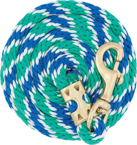 Weaver Equine Performance Lead Rope, Long Horse Lead Rope with Quick Halter Attachment, Soft Comfort Grip, Barn Horse Tack for Daily Use & Showing