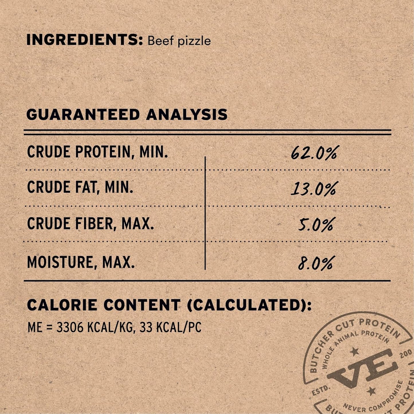 Vital Essentials Bully Sticks Dog Treats, 1.4 oz | Freeze-Dried Raw | Single Ingredient | Premium Quality High Protein Training Treats | Grain Free, Gluten Free, Filler Free